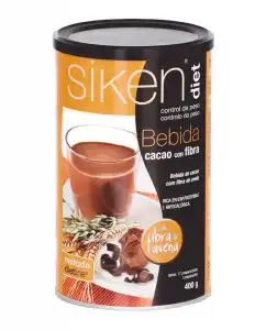 Siken® - Bebida Cacao Con Fibra 400 G Diet