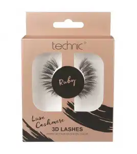 Technic Cosmetics - Pestañas postizas 3D Luxe Cashmere - Ruby