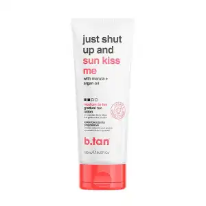 B.Tan  Just Shut Up & Sunkiss Me Medium to Tan Everyday Glow Lotion, 236 ml