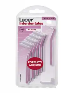 Lacer - 10 Cepillos Interdentales Ultrafino Angular