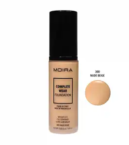 Moira - Base de maquillaje fluida Complete Wear™ - 300: Nude Beige