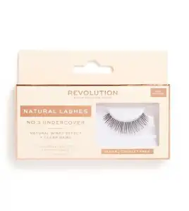 Revolution - Pestañas postizas Natural Lashes - Nº.3 Undercover