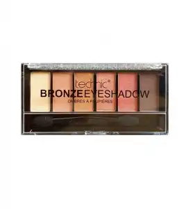 Technic Cosmetics - Paleta de sombras de ojos Bronze