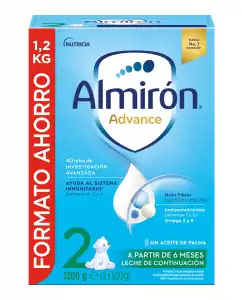 Almirón Advance - Leche En Polvo De Continuación 2 Desde 6 Meses 1200 G