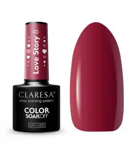 Claresa - *Love Story* - Esmalte semipermanente Soak off - 08