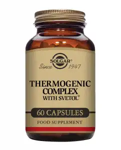 SOLGAR - 60 Cápsulas Vegetales Thermogenic Complex Con Svetol®