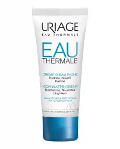 Uriage - Eau Thermale Crema De Agua Rica 40 Ml