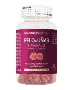 Wonkandy - Gummies Pelo y Uñas 150 g Wonkandy.