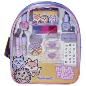 MARTINELIA Best Friends Bag Beauty Set 1 und Mochila Transparente de Belleza