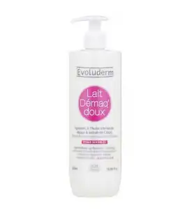 Evoluderm - Leche desmaquillante suave 500ml - Pieles sensibles