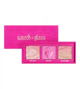 Jeffree Star Cosmetics - *Pink Religion* - Trio de iluminadores Sacred Glass
