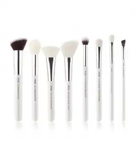 Jessup Beauty - Set de brochas 8 piezas - T239: White/Silver