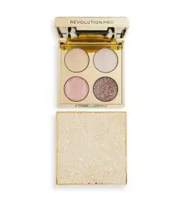 Revolution Pro - Paleta de sombras de ojos Ultimate Eye Look - Champagne Crystal