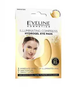 Eveline Cosmetics - Parches de hidrogel para contorno de ojos Illuminating Compress