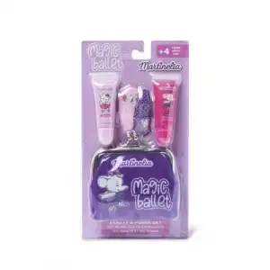 MARTINELIA Magic Ballet Purse Set 1 und Set de Belleza con Monedero Infantil