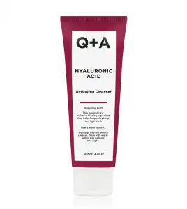 Q+A Skincare - Limpiador facial hidratante con ácido hialurónico