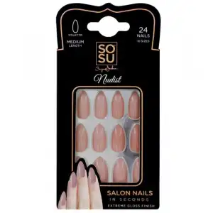 Uñas Postizas Stiletto Nudist