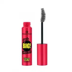 Essence Cosmetics Get Big Lashes Volume Curl Negro Máscara de Pestañas