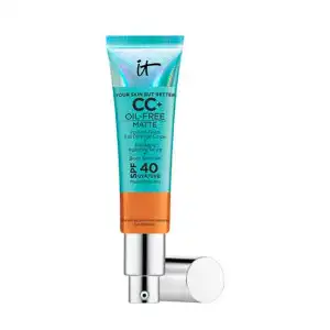 IT Cosmetics - Base De Maquillaje Antiedad Your Skin But Better CC+ Oil-Free Matte