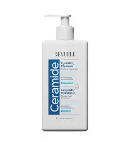 Revuele - *Ceramide* - Limpiador hidratante con ácido hialurónico - Piel seca o muy seca