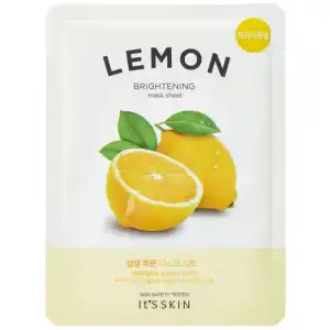 The Fresh Mask Sheet Lemon Mascarilla iluminadora de limón