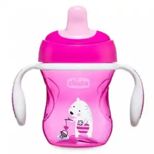 Chicco Chicco Vaso de entrenamiento Mix&Match Rosados 6m+, 1 un