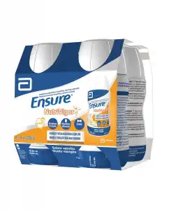 Ensure - Complemento Nutricional Vainilla 4 Unid. X 220 Ml Nutrivigor