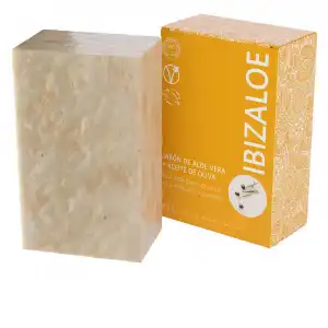 Ibizaloe jabón de Aloe Vera + Aceite de Oliva 100 g