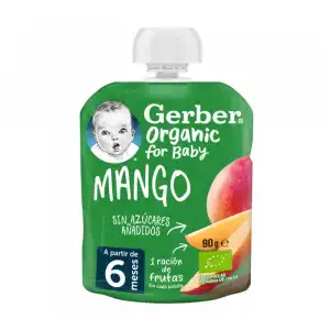 Organic Pouch Mango 90 gr