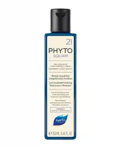 Phyto - Champú Anti-Caspa Purificante Squam Cabello Con Tendencia Grasa 250 Ml