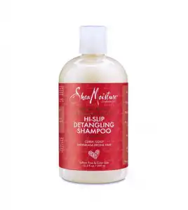 Shea Moisture - Champú desenredante Hi-Slip Detangling - Aceite de palma roja y manteca de cacao