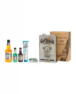 Beardburys - Estuche De Regalo El Cuidado Del Cabello Acabado Brillo & Gas Monkey