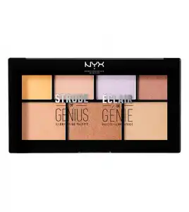 Nyx Professional Makeup - Paleta de iluminadores Strobe of Genius - STGP01