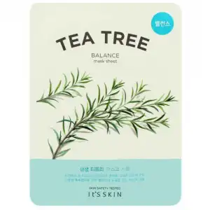 The Fresh Mask Sheet Tea Tree Mascarilla balanceadora de árbol de té 18 ml