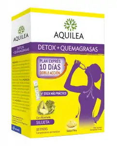 Aquilea - Sticks Bebibles Detox + Quemagrasas