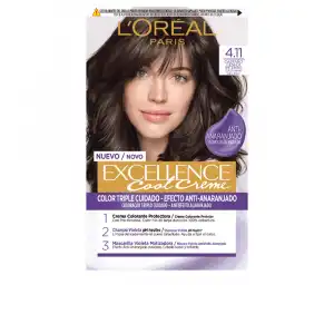 Excellence creme tinte #4.11-castaño ceniza intenso 1 u