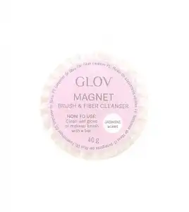 GLOV - Jabón sólido para brochas y guante Magnet - Jasmine