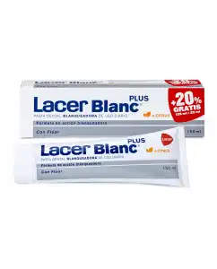 Lacer - Pasta Dentífrica Citrus 125 Ml Blanc