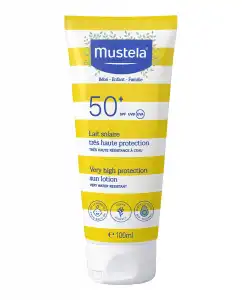 Mustela - Leche Solar Muy Alta Protección SPF 50+ 100 Ml