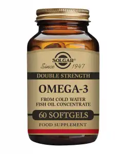 SOLGAR - 60 Cápsulas Blandas Omega-3 'Alta Concentración'