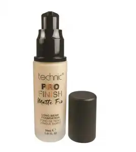 Technic Cosmetics - Base de maquillaje Pro Finish Matte Fix - Porcelain