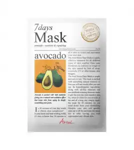 Ariul - Mascarilla facial nutritiva 7 Days - Aguacate