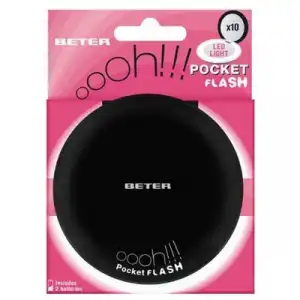 Beter Beter Espejo Oooh! Pocket Flash Con luz LED