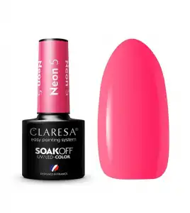 Claresa - Esmalte semipermanente Soak off - 5: Neon