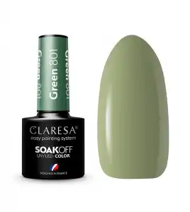 Claresa - Esmalte semipermanente Soak off - 801: Green