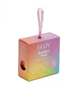 GLOV - Discos desmaquillantes reutilizables Rainbow