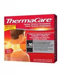 Thermacare - 2 Parches Térmicos Cuello, Hombros Y Muñecas