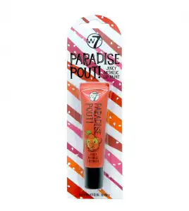 W7 - Labial líquido metálico Paradise Pout! - Mouthwatering mango