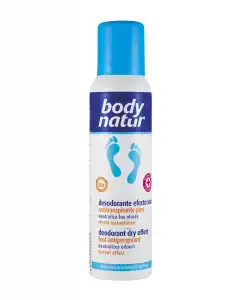 Body Natur - Desodorante Para Pies En Spray Efecto Seco