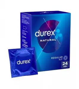 Durex - Preservativos Natural - 24 unidades